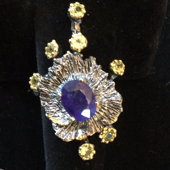 Gem & Mineral Show Jewelry - ⭐️HOLD EHS⭐️GENUINE SAPPHIRE CONSTELLATION RING